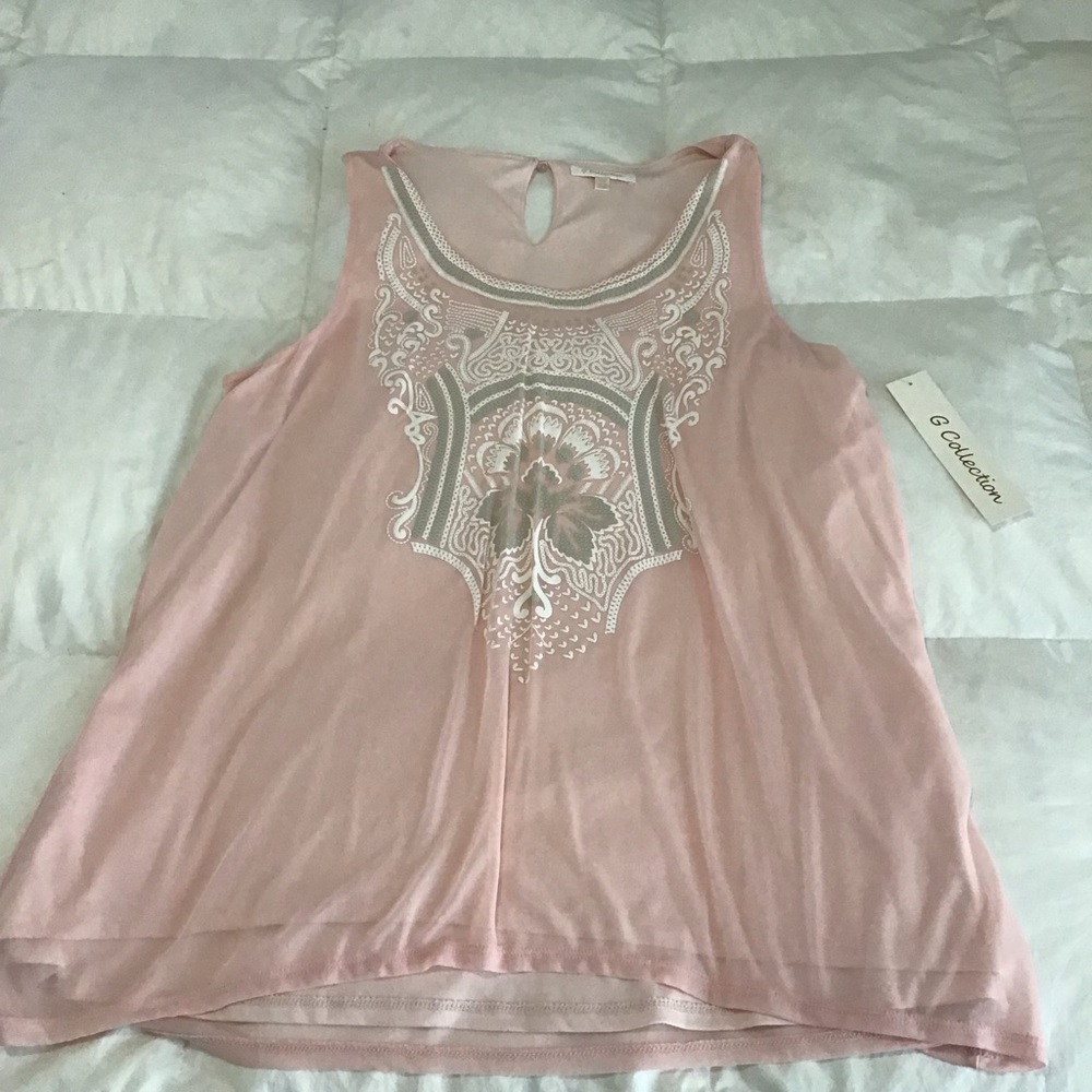 Blush. Chiffon top🏷